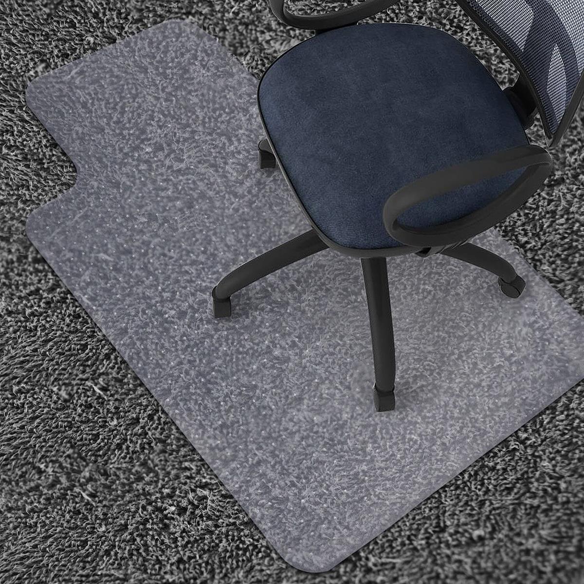 Home Office PVC Chair Mat Pile Carpets Protect Floor Pad